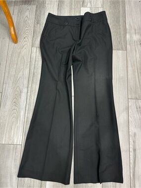 The Limited Black Men's Dress Trousers - Tailored Flare